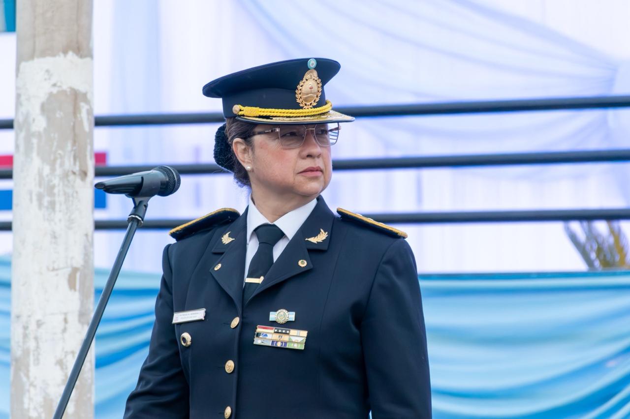 Crio. Gral. Lic. Patricia Herrera, Directora de la Dirección de Instrucción y Formación Policial D-6