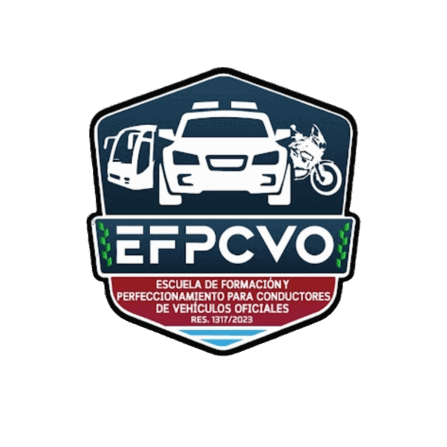 Insignia de Escuela de Formación y Perfeccionamiento para Conductores de Vehículos Oficiales D-6
