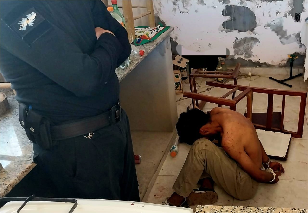 Atraparon a un sujeto intentando robar en una vivienda de Albardón