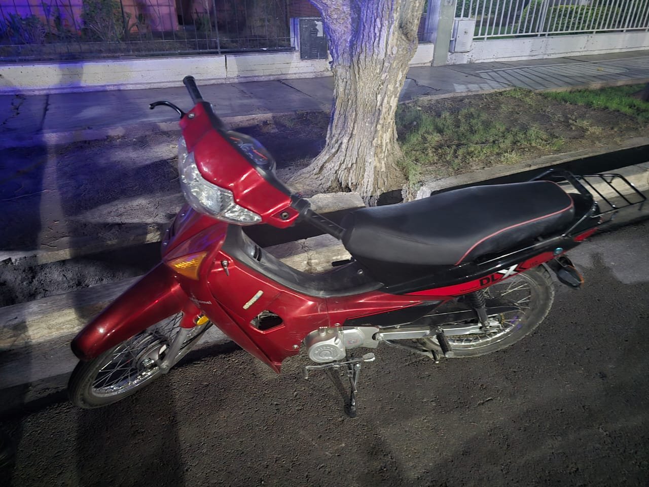Recuperan motocicleta robada en Chimbas