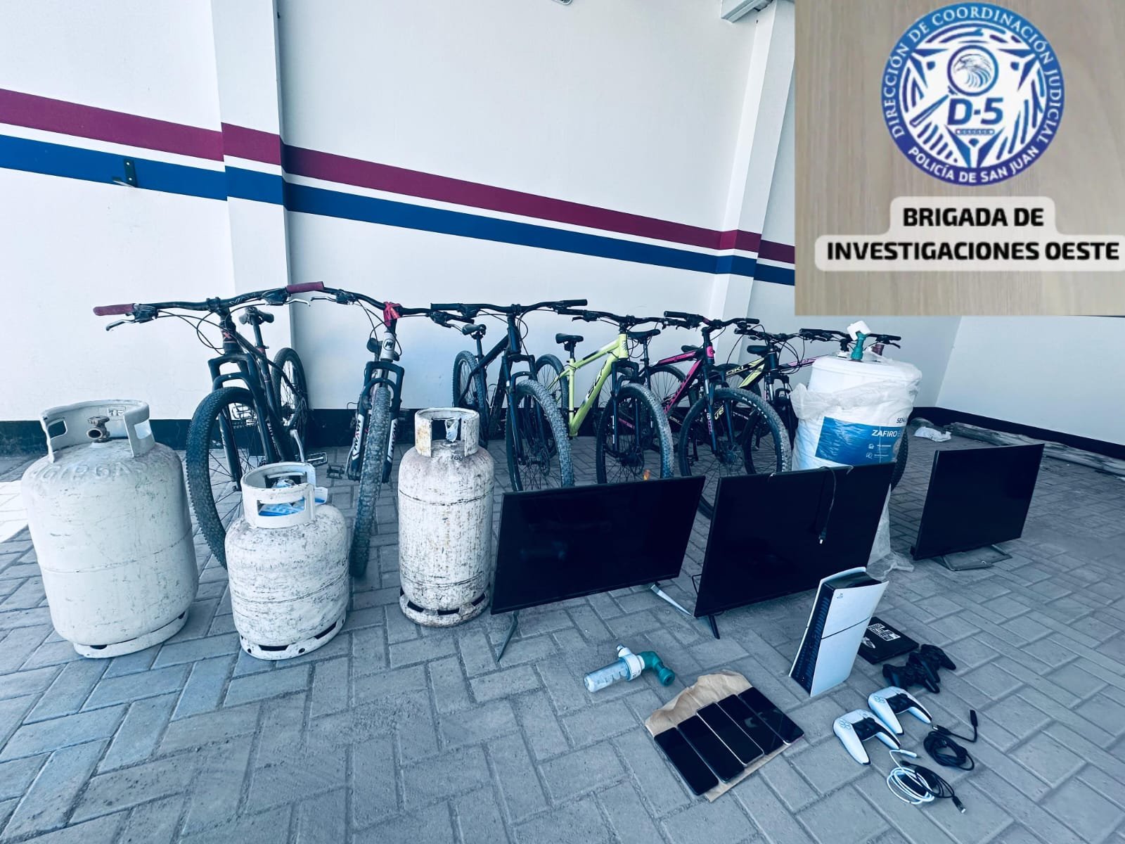 Desarticularon robo de electrodomésticos y otros efectos en Rivadavia