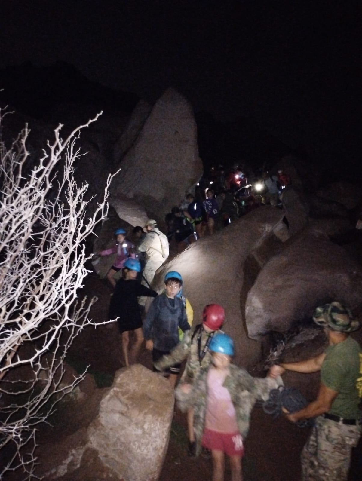 Operativo de rescate en El Castillito: 32 personas fueron salvadas con éxito