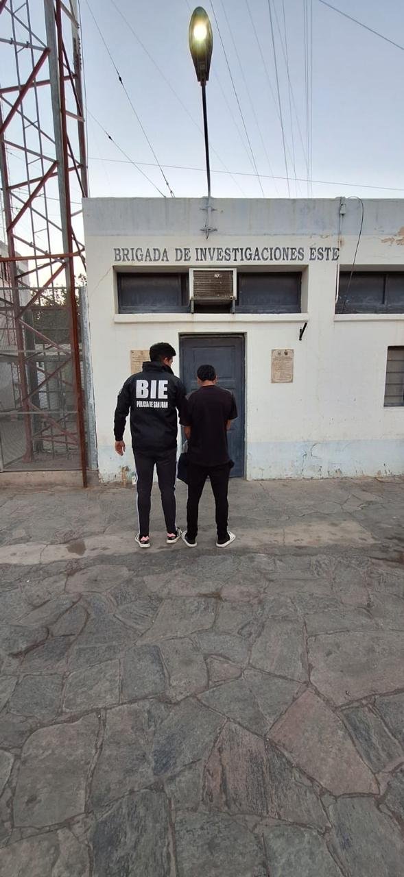 Cayó “el Dieguito Ibañez” por robo de televisor en Caucete