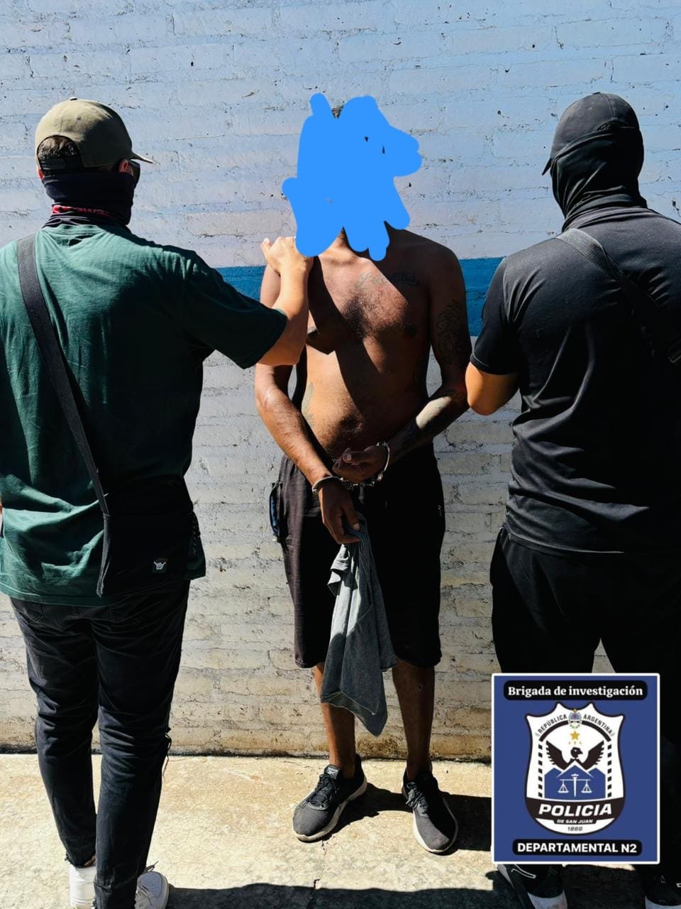 Capturaron a un sujeto por robo agravado en Chimbas