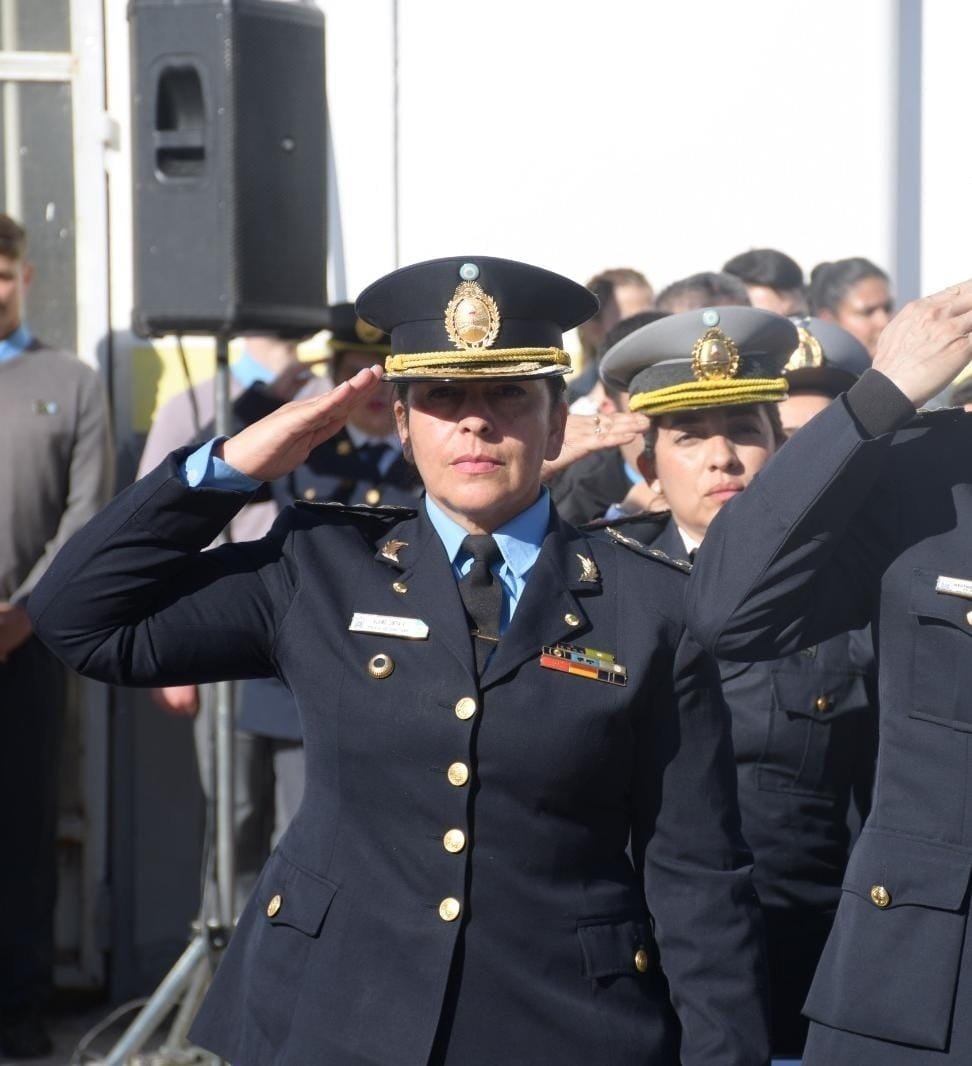 La historia se escribe con nombre de mujer: Cintia Álamo, la primera Subjefe de la Policía de San Juan