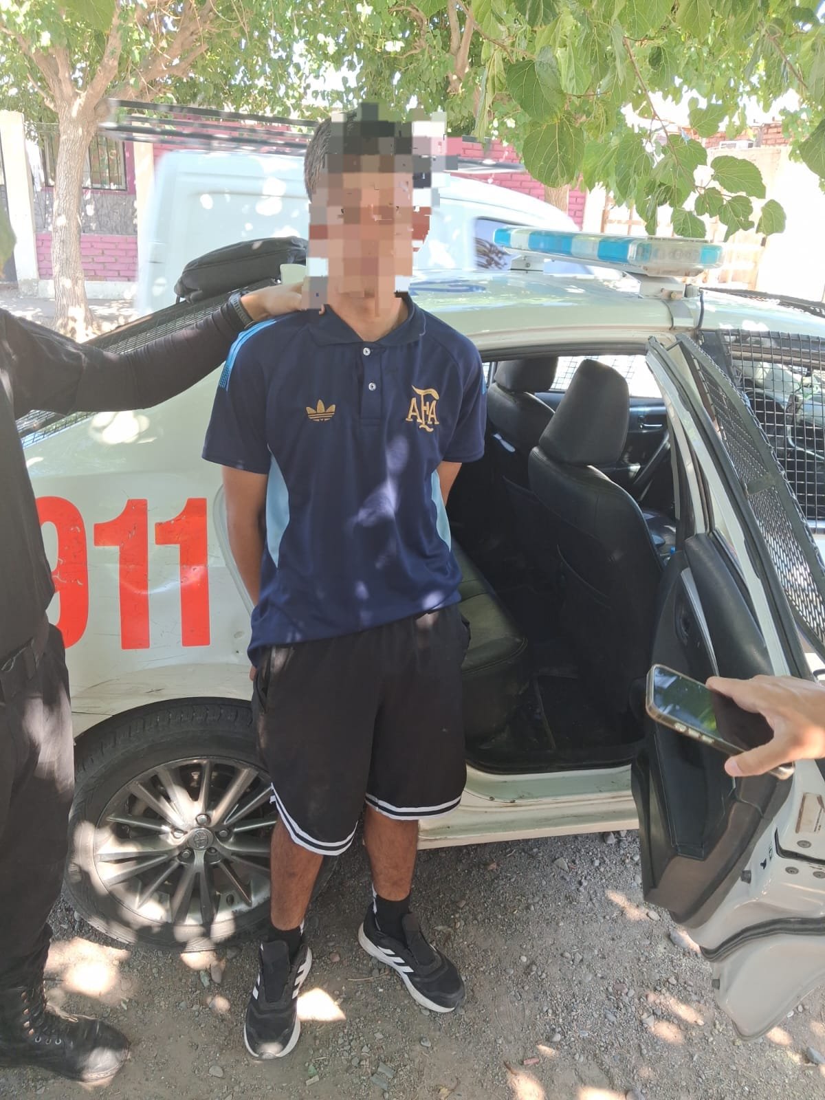 En Chimbas: un joven aprehendido con arma de fuego