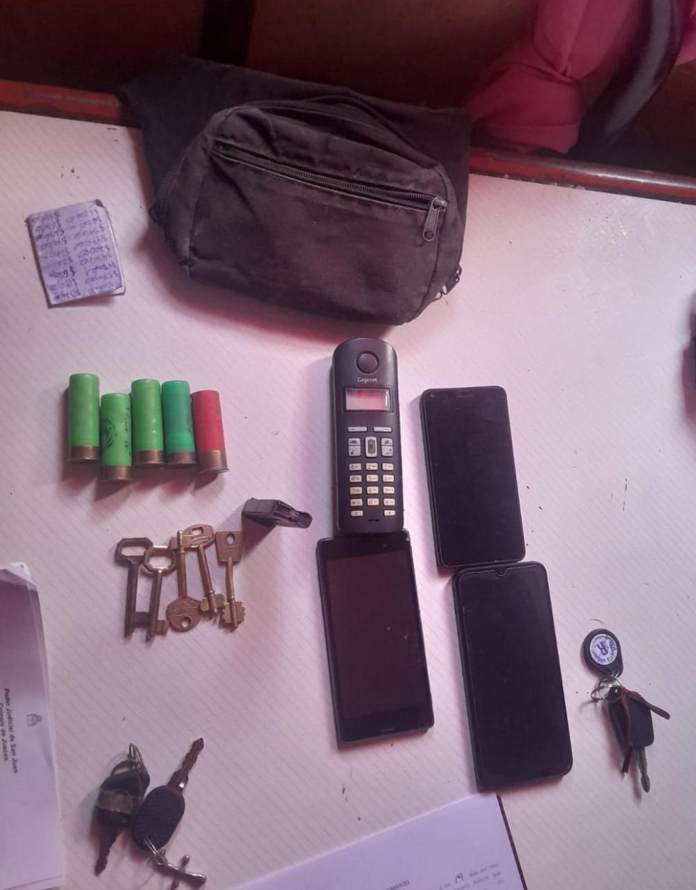 Robo en Capital: dos detenidos y efectos secuestrados