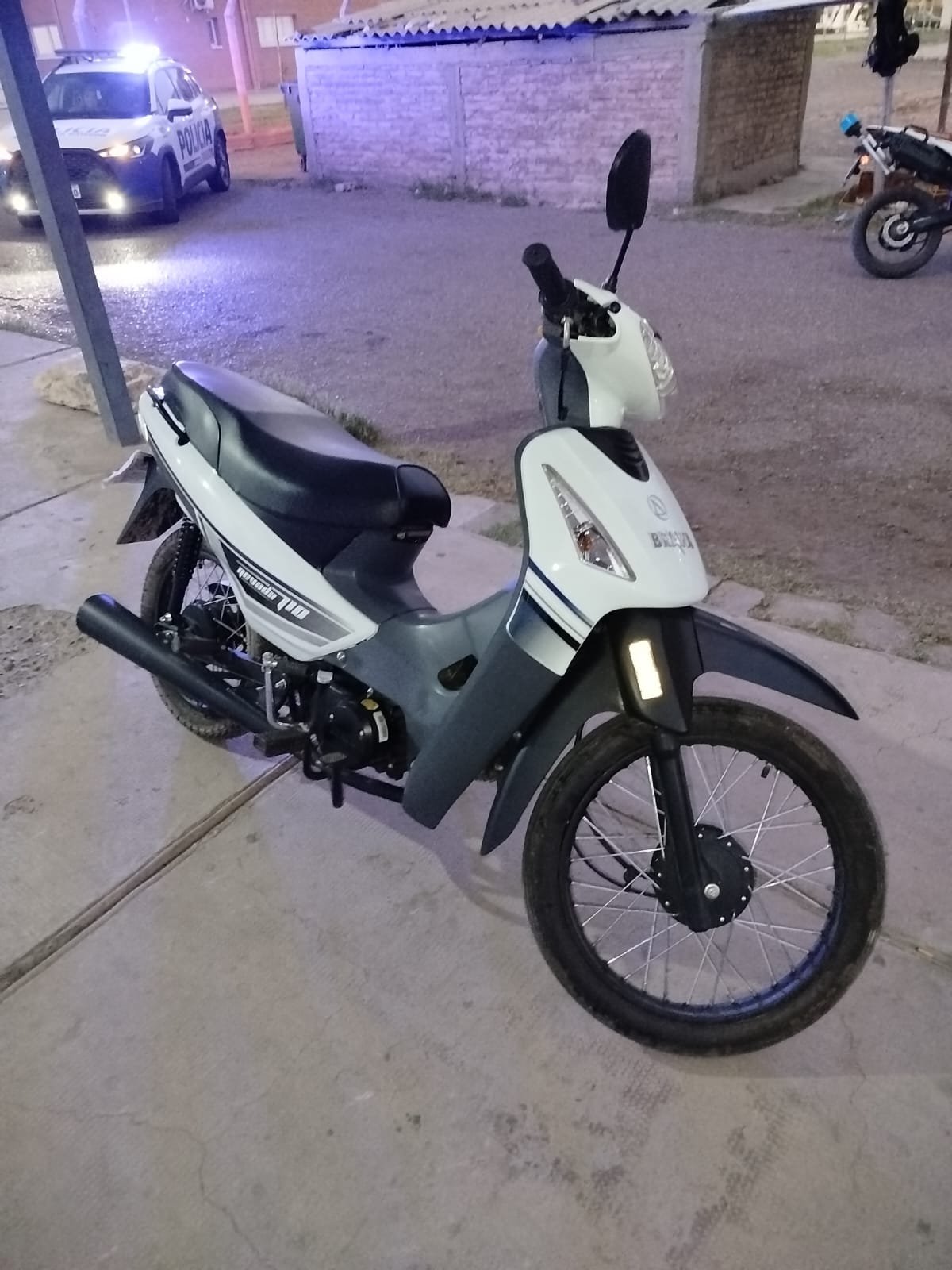 Detenido tras robar una motocicleta en Rawson