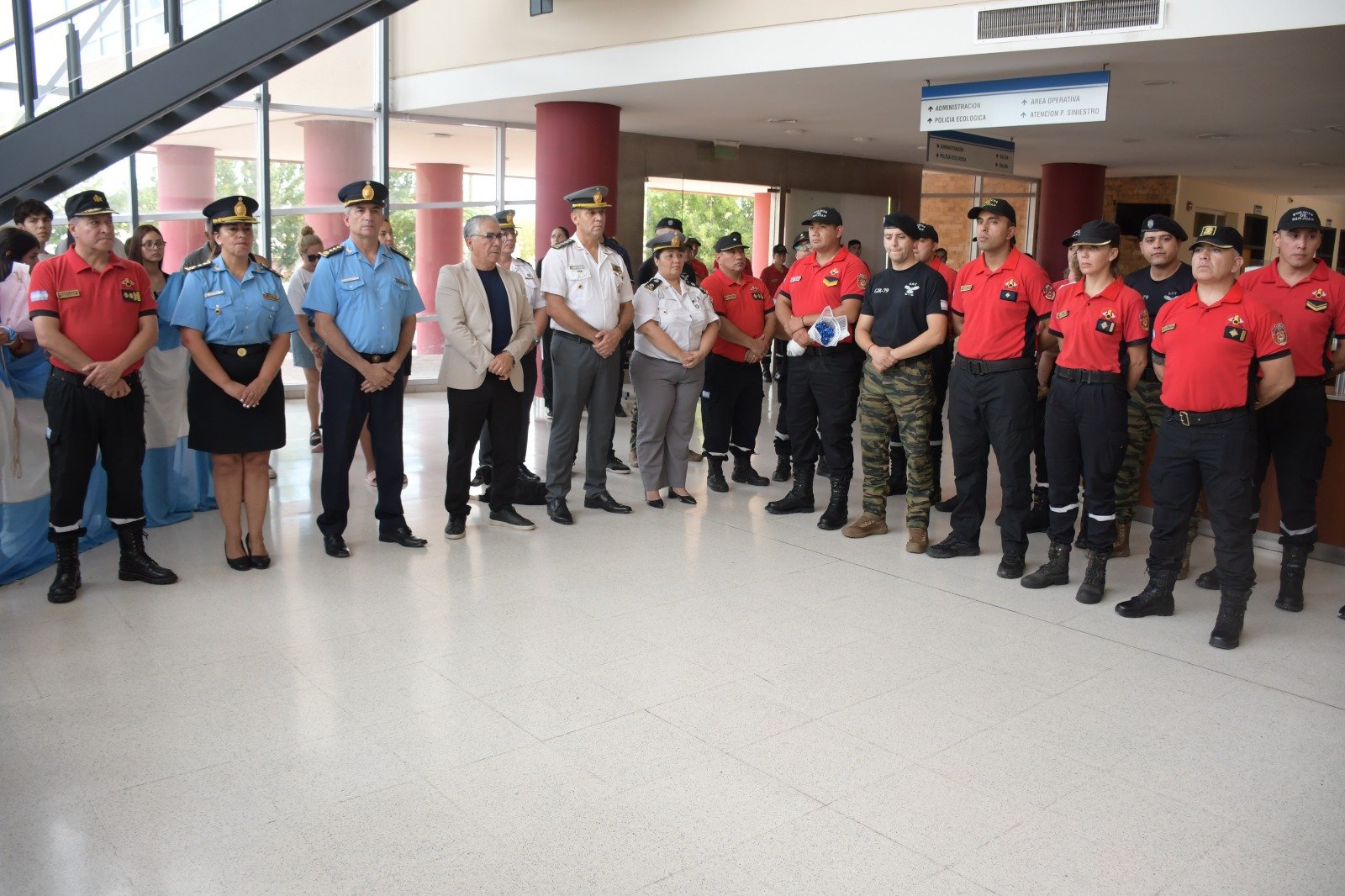 Regresaron los bomberos sanjuaninos que combatieron incendios en Chubut