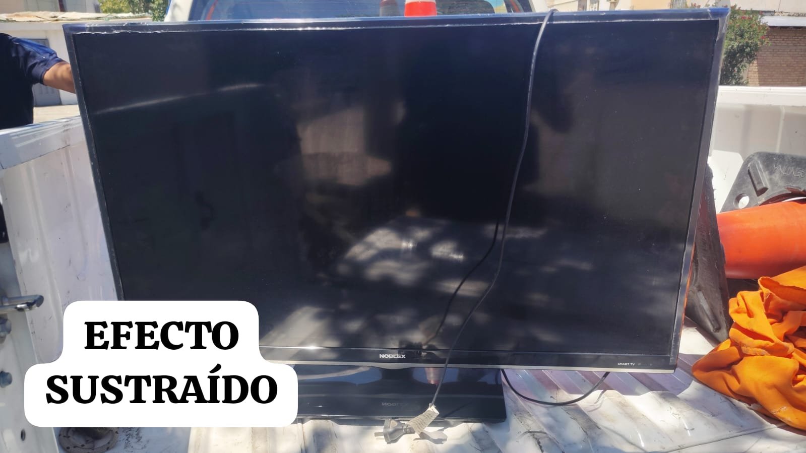 Detenido por intentar robar un TV de una vivienda en Capital