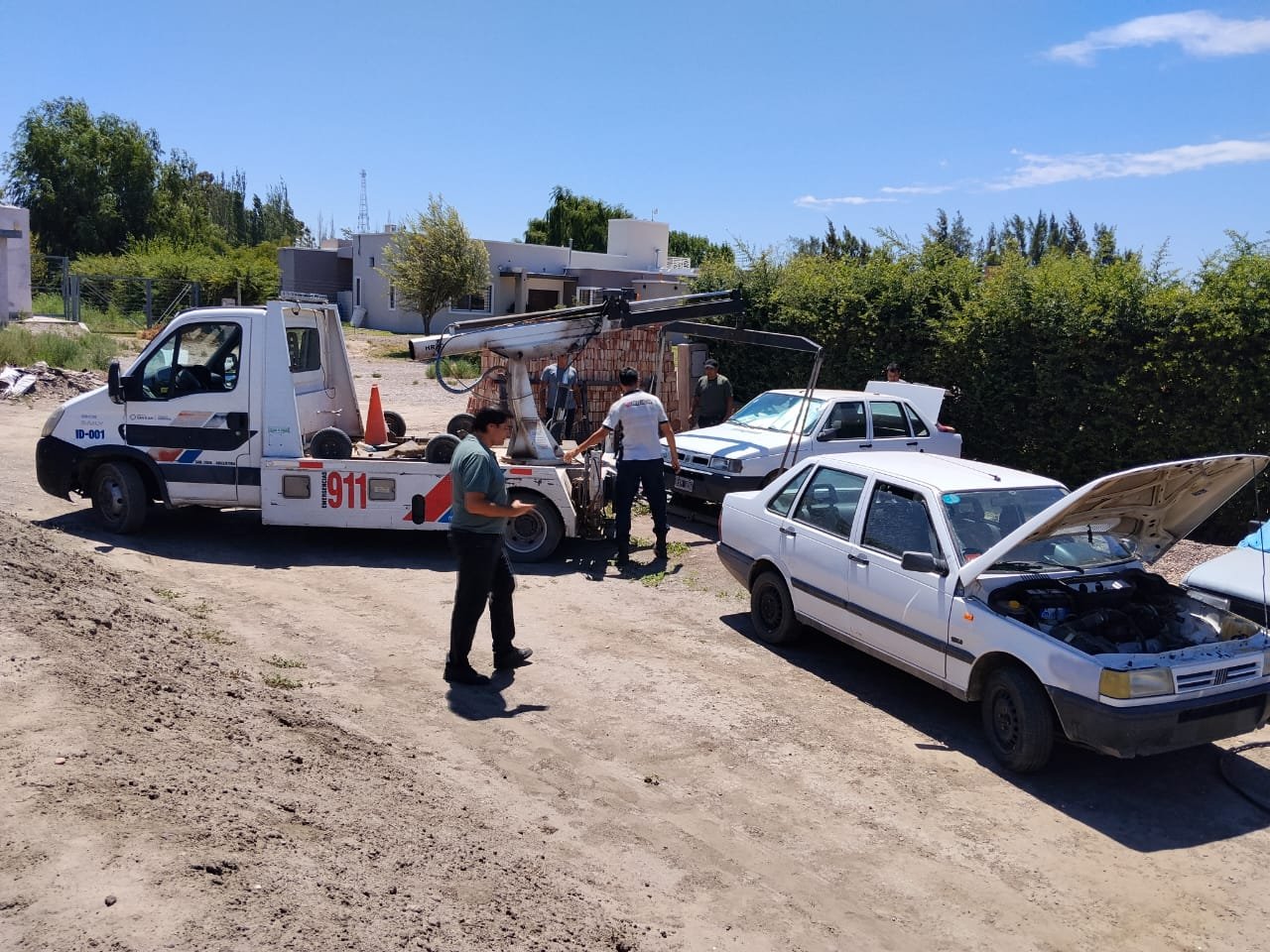 Desbaratan una “cueva” de vehículos sustraídos en un country de Santa Lucía