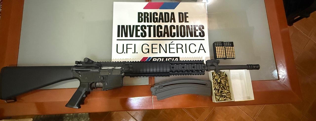 Positivo allanamiento de armamento en una ferretería de Capital