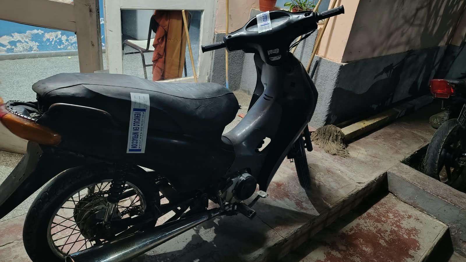 Interceptaron en 25 de Mayo una moto con numeración adulterada