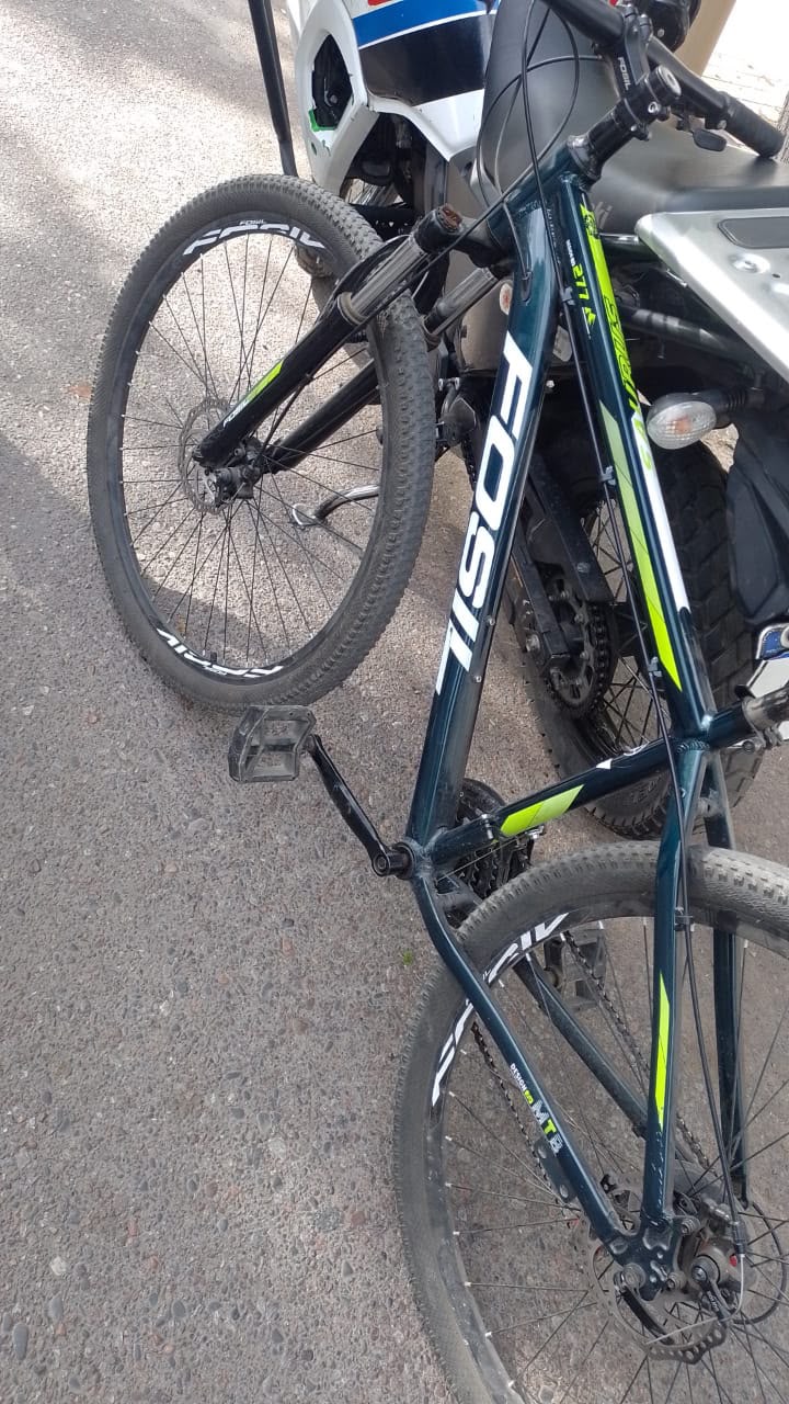 Robó una bicicleta en el Club Ausonia y lo atraparon a las pocas cuadras