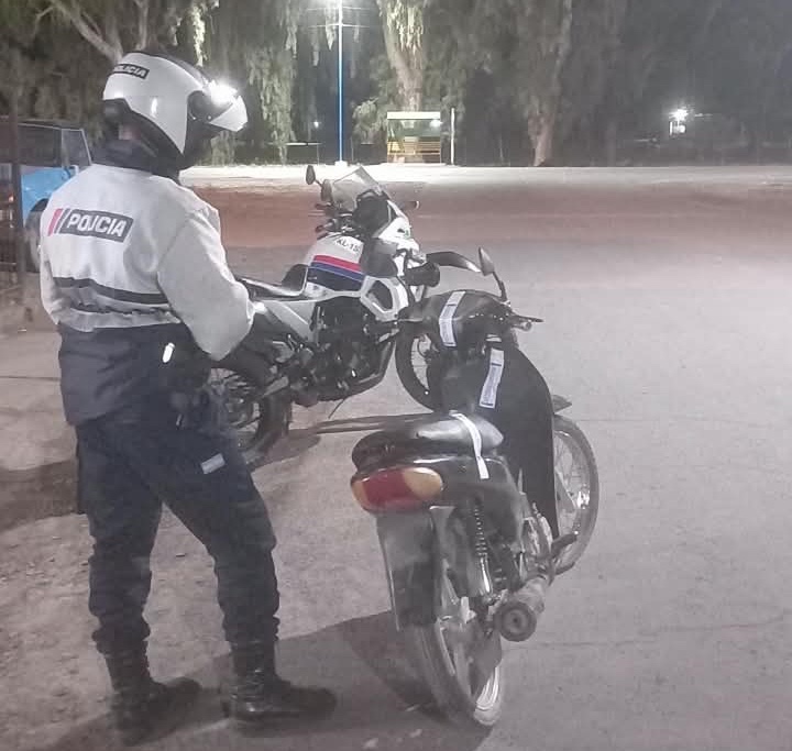 Recuperaron una moto con pedido de secuestro por robo en un control vehicular