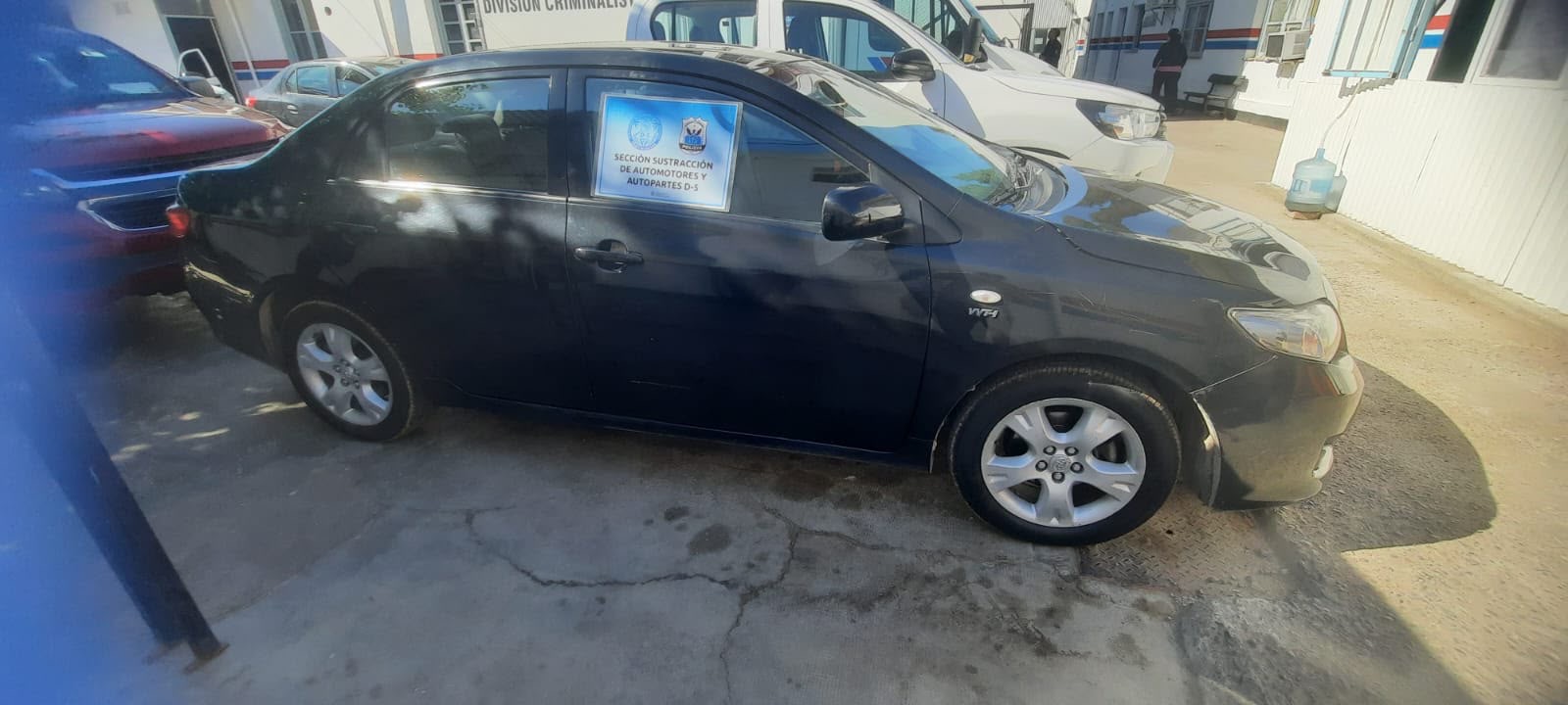 Secuestraron en Chimbas un Corolla con pedido de captura en Mendoza por robo
