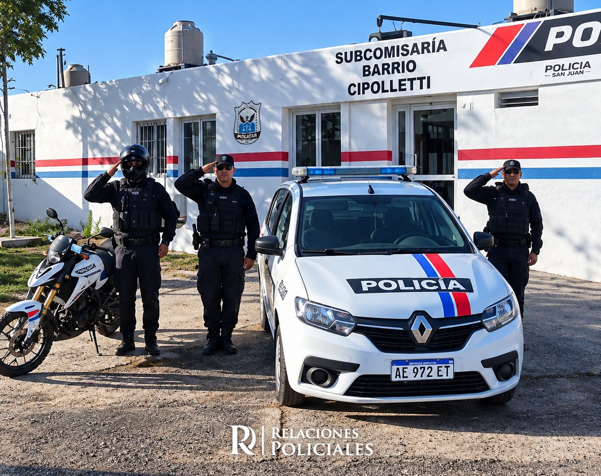 SUBCRIA CIPOLLETTI - Chimbas: detuvieron a un hombre con pedido de captura por robo