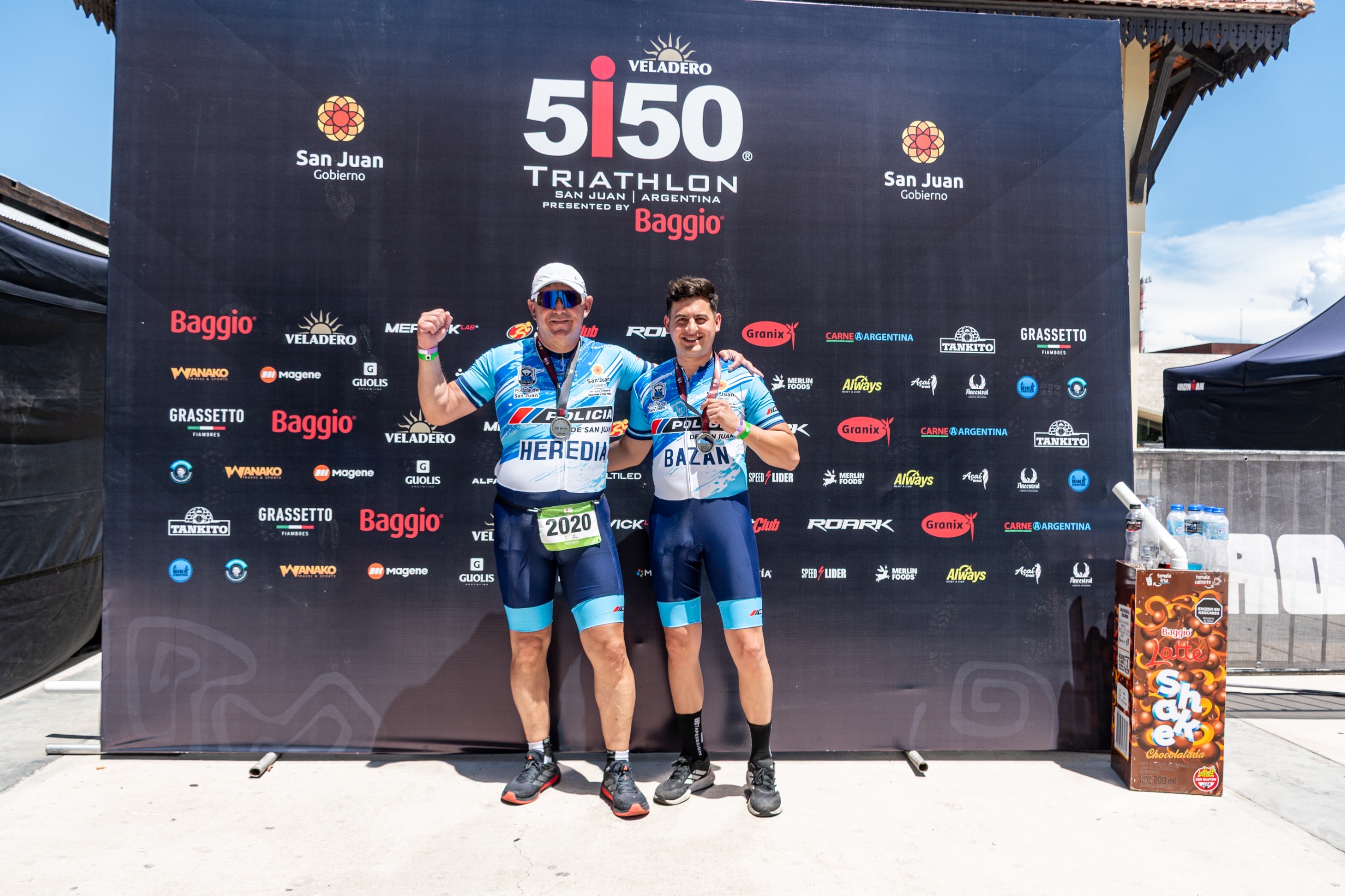 La Policía de San Juan dijo presente en el Ironman 2026