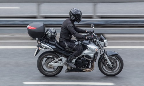 Manejo una moto